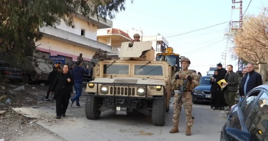 الجيش: وحداتنا العسكرية انتشرت في دير ميماس ومناطق حدودية أخرى في جنوب الليطاني بعد انسحاب العدو