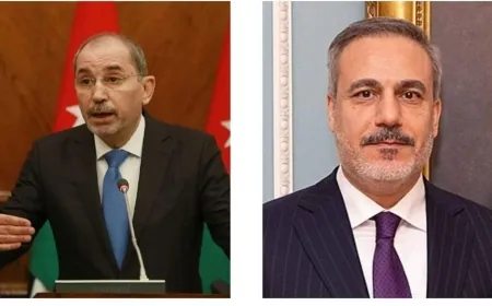 اتصال بين الصفدي وفيدان... وهذا ما تم بحثه