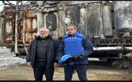 مدير وكالة الطاقة الذرية يحذر من خطر وقوع حادث نووي في أوكرانيا