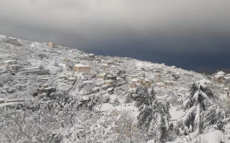 منخفض جوي قصير وطقس بارد ومثلج..