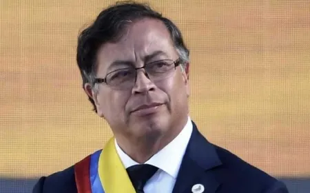 الرئيس الكولومبي انتقد خطة ترامب لتهجير أهالي غزة