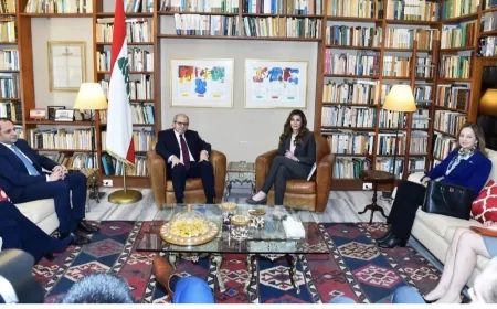 سلام لأورتاغوس: لإلزام اسرائيل بالانسحاب الكامل دون تأخير