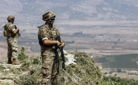 الجيش اللبناني ينفذ انتشارا على المنطقة الحدودية