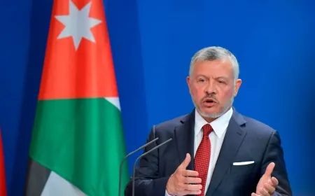 ملك الأردن يبدأ زيارة عمل لأميركا ويلتقي ترامب الثلاثاء