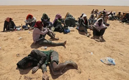 مهاجرون غير نظاميّين في مقبرة جماعية جنوب شرق ليبيا