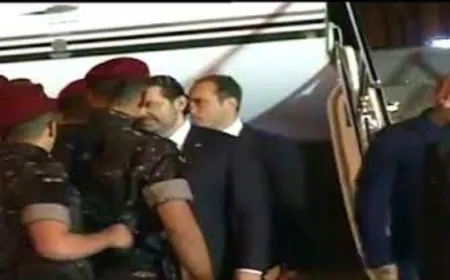 *وصول  الرئيس سعد الحريري الى مطار بيروت منذ بعض الوقت