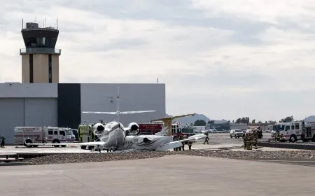 قتيل في حادث تصادم بين طائرتين صغيرتين على مدرج مطار أميركي