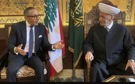 السفير المصري زار المفتي دريان مطمئنا: الفترة المقبلة مليئة بالعمل والتشكيلة الحكومية تعكس بوادر إيجابية