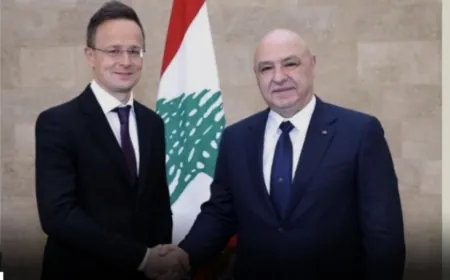 وزير خارجية هنغاريا من قصر بعبدا: نتطلع إلى مبادرات للتعاون مع الدول الأوروبية من أجل الوقوف إلى جانب لبنان