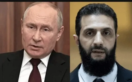 الشرع أكّد لبوتين العلاقة "الاستراتيجية الوطيدة" بين موسكو ودمشق