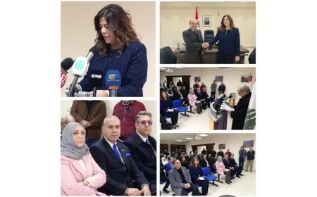 تسليم وتسلم في وزارة الشباب والرياضة.. ⁧‫بيراقداريان‬⁩: سنعمل على تجسيد تطلعات يرتئيها الشباب تتوافق مع المصلحة الوطنية العليا