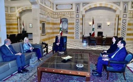 سلسلة لقاءات ديبلوماسية في السرايا والرئيس سلام يبحث مع بلاسخارت وريزا في التطورات على الساحتين المحلية والإقليمية