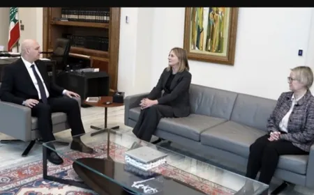 رئيس الجمهورية التقى وزير العدل وسفير كوريا وسفير لبنان لدى سلطنة عمان ووفد الجامعة اللبنانية الثقافية: المغترب لطالما كان العمود الفقري للبنان