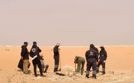 السّلطات الليبية عثرت على جثث لمهاجرين في مقبرة جماعية