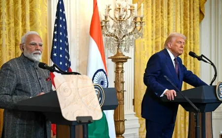 مودي: نسعى للتوصل إلى اتفاق تجاري مع الولايات المتحدة