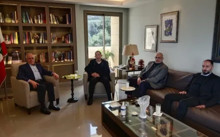 استقبل الرئيس العماد ميشال سليمان في دارته في اليرزة، نواب كتلة "الوفاء للمقاومة"