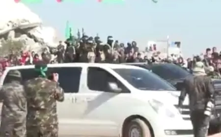 ‏بدء عملية تسليم المحتجزين الإسرائيليين إلى الصليب الأحمر في غزة