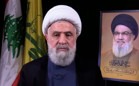كلمة لنعيم قاسم غدا في ذكرى "الشهداء القادة"