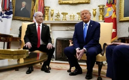 نتنياهو يعرب عن تقديره لدعم الرئيس ترامب لقرارات إسرائيل بشأن قطاع غزة