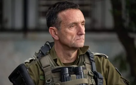 رئيس أركان الجيش الإسرائيلي يزور الولايات المتحدة من 17 إلى 20 شباط