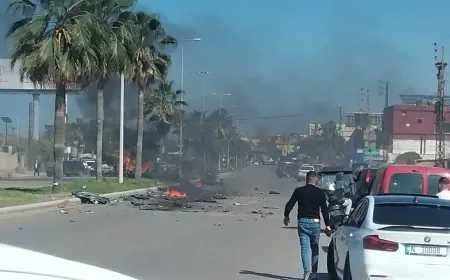 من هو المستهدف في غارة صيدا؟