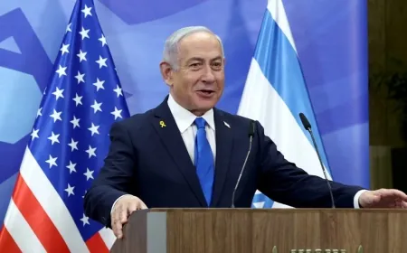 نتنياهو: أنا ملتزم بخطة  ترامب لإنشاء غزة مختلفة".