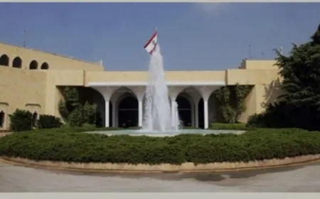 بدء جلسة مجلس الوزراء في القصر الجمهوري للبحث في مسودة البيان الوزاري