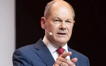 شولتس يدعو الأوروبيين والأميركيين إلى "التحرك معا" لضمان الأمن المشترك