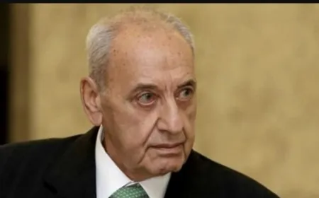 بري يلتقي الوزير رجي