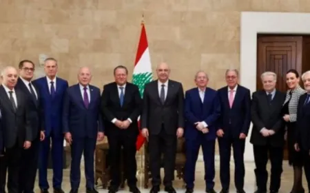 الهيئات الإقتصادية تشيد بنتائج إجتماعها مع الرئيس عون: نتطلع لبدء مرحلة جديدة لبناء مستقبل واعد ومشرق يليق بلبنان واللبنانيين