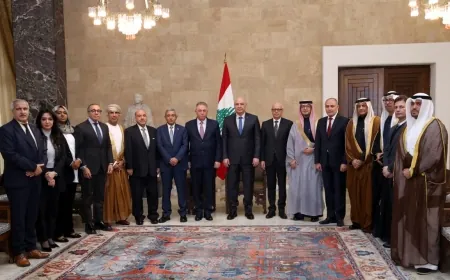 الرئيس عون لوفد السفراء العرب: لا يمكن مواجهة التحديات الراهنة إلَّا من خلال موقف عربي موحَّد