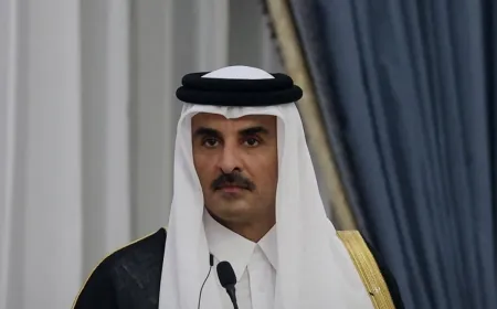 أمير دولة قطر : ملتزمون بالعمل على إنجاح اتفاق وقف إطلاق النار في غزة