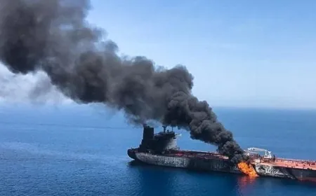 خلال شهر.. انفجارات تلحق أضراراً بثلاث ناقلات بالبحر المتوسط