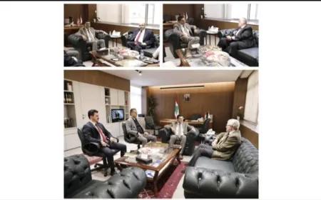 مرقص عرض الاوضاع مع سفيري اسبانيا والاردن والتقى الصباح