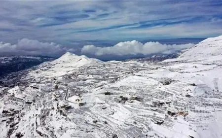 انخفاض ملحوظ بالحرارة...والثلوج على الـ300 متر