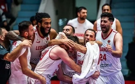 لبنان يفوز على البحرين بـ"كرة السلة"