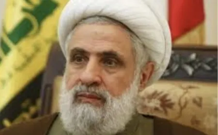 أمين عام حزب الله الشيخ نعيم قاسم: السلام على كل من حضر تشييع نصرالله والسلام على الشعب اللبناني الأبي بكل طوائفه ومذاهبه وأحزابه وقواه