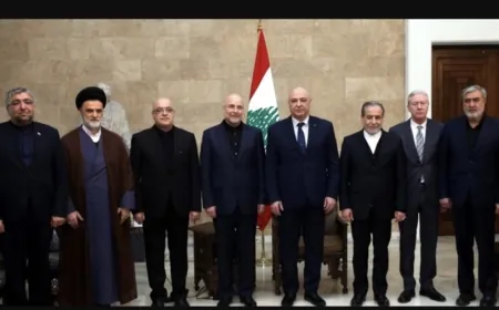 رئيس الجمهورية استقبل رئيس مجلس الشورى الإيراني ووزير الخارجية: لبنان تعب من حروب الآخرين ووحدة اللبنانيين هي افضل مواجهة لاي خسارة او عدوان قاليباف: ندعم أي قرار يتخذه لبنان بعيداً من أي تدخل خارجي في شؤونه