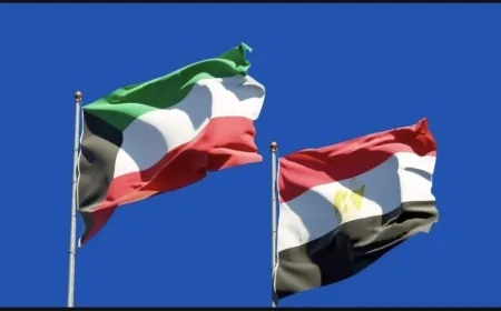 لقاء جمع رئيس الوزراء المصريّ بأمير الكويت