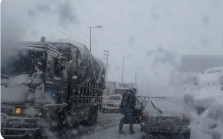 إجراءات مرورية جديدة على ضهر البيدر “بسبب الجليد”