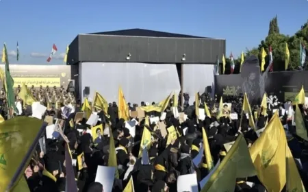 جثمان صفي الدين إلى مثواه الأخير!