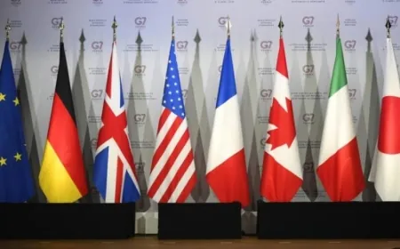 بلومبرغ: الولايات المتحدة تهدد بالانسحاب من بيان مجموعة السبع بسبب الأزمة الأوكرانية