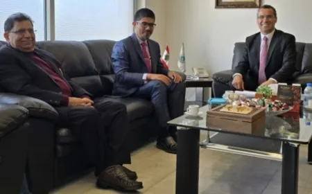 وزير الزراعة بحث في سبل تعزيز التعاون مع سفراء الهند ومصر وفرنسا وممثلين عن منظمات دولية