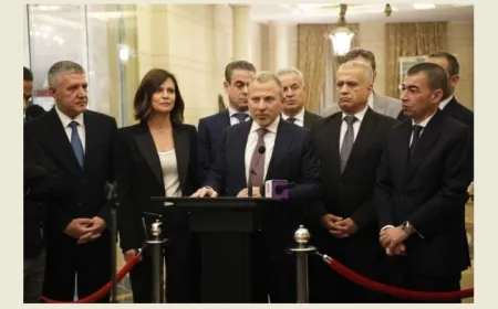 نواب تكتل"لبنان القوي" انسحبوا من الجلسة اعتراضاً على اكتفاء الرئيس بري بكلمة باسيل