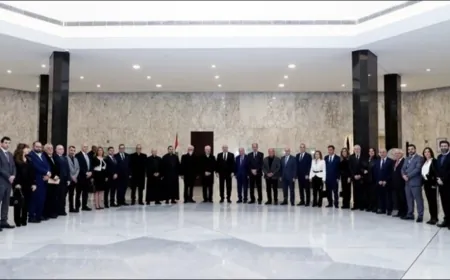 الرئيس عون تبلغ من وكيل الامين العام للامم المتحدة جهوزية برنامجها لتنفيذ الاصلاحات ومضمون خطاب القسم والبيان الوزاري واكد لوفد "اتحاد أورا" العمل على تغيير ثقافة الاستسلام لدى الشباب