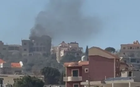 الإحتلال يستهدف منزلاً بين بلدتي عيترون وعيناتا