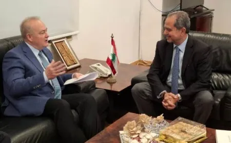 الصدي استقبل روداكوف وبحث مع " اليونيسف" و"وكالة التنمية الفرنسية" في تعزيز التعاون