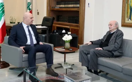 وليد جنبلاط من بعبدا :