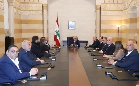 سلام التقى نائب رئيس البنك الدولي والمدير الاقليمي للبنك الدولي وسفراء