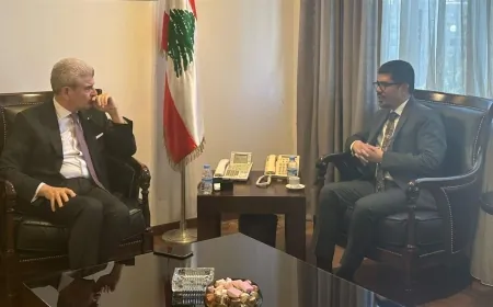 عيسى الخوري بحث مع سفير الهند إمكانية التبادل التجاري والتعاون المعرفي